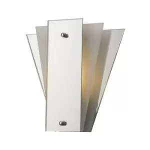 Atlantis wall light polished chrome 1 bulb 26cm