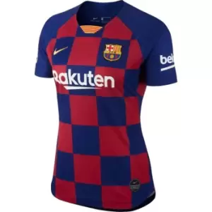 Nike Barcelona 2019/20 Stadium Home Womens Soccer Jersey - Blue