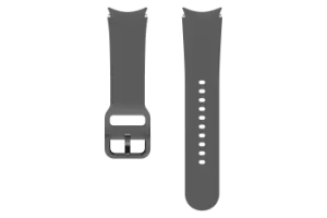 Samsung Sport Band for all Galaxy Watch4/Watch5 (20mm, S/M) in Graphite (ET-SFR90SJEGEU)