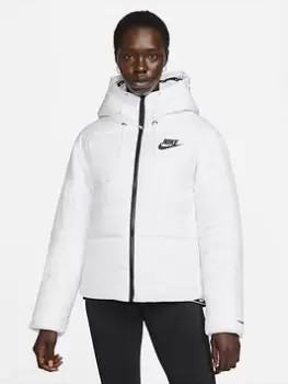 Nike NSW Classic Tape Jacket - White, Size XS, Women