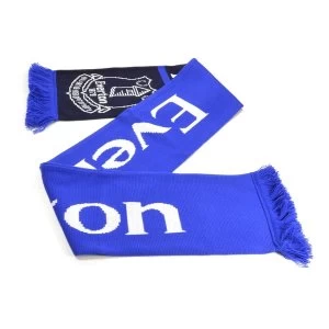 Everton Jacquard Nero Scarf