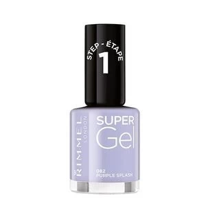 Rimmel Super Gel Nail Polish Purple Splash 82 Purple