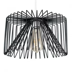 Amadeus Wire Pendant Shade in Black