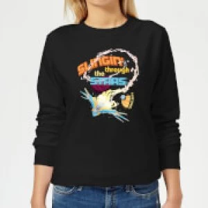 Marvel Guardians Of The Galaxy Milano Stars Womens Sweatshirt - Black - 5XL