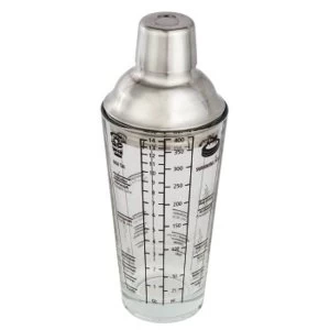 Xavax Cocktail Shaker, made of glass, 400ml