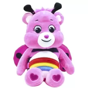 Care Bears Bean Plush 9" Toy - Lady Bug Cheer Bear