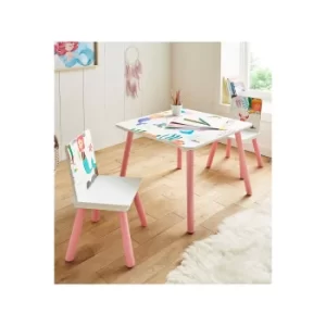 Mermaid Table and Chairs Set