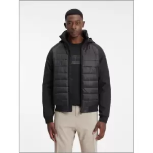 Calvin Klein Essential Mix Media Jacket - Black