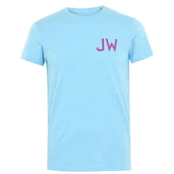 Jack Wills Grendon Logo T-Shirt - Bright Blue