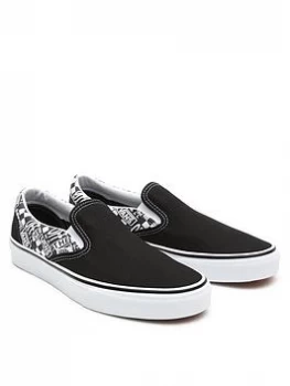 Vans Off The Wall UA Classic Slip-Ons - Black, Size 7, Men