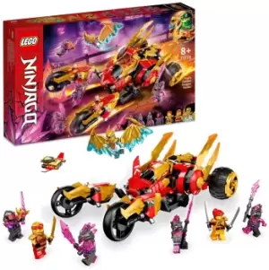 LEGO NINJAGO Kai's Golden Dragon Raider Car Toy Set 71773