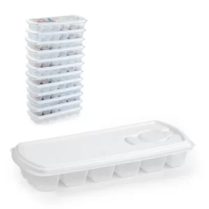 Plasticforte Ice Cube Tray Iceland White