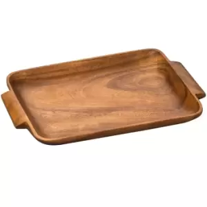 Premier Housewares Kora Wooden Serving Tray with Handles