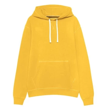 Jack Wills Elmsfield Flocked Hoodie - Saffron