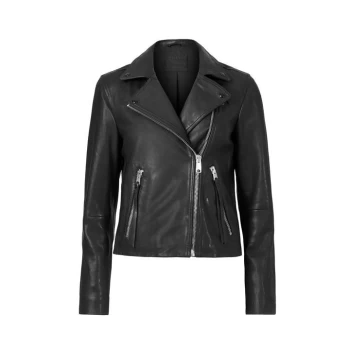 AllSaints Dalby Biker - Black