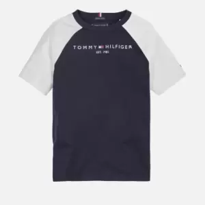 Tommy Hilfiger Boys' Essential Colorblock T-Shirt - Desert Sky - 4 Years