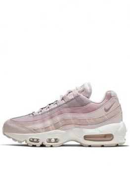 Nike Air Max 95, Pink/White, Size 6, Women