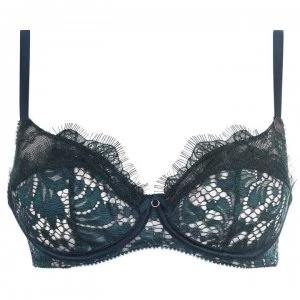 Ann Summers Non Padded Lace Bra - Green