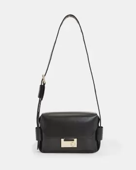 AllSaints Frankie 3-In-1 Eyelet Strap Leather Bag