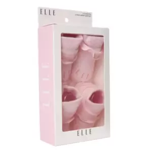 Elle Elle Stripe Set Bb99 - Pink