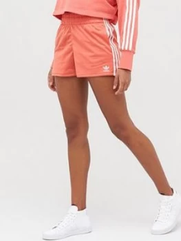 Adidas Originals 3 Stripe Shorts - Red