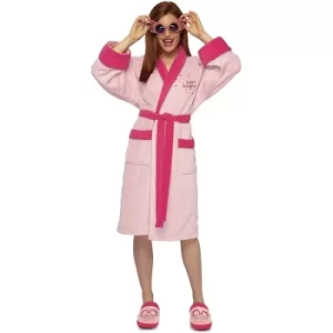 Harry Potter Luna Lovegood Ladies Dressing Gown Robe Pink