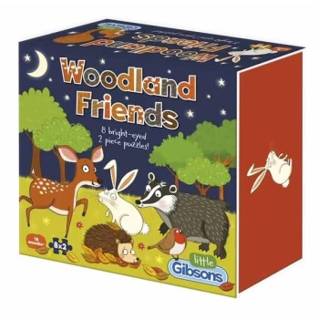 Woodland Friends Jigsaw Puzzle - 16 Pieces