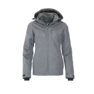 Clique Womens/Ladies Kingslake Waterproof Jacket (L) (Grey)