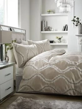 Aria Ogee Jacquard Duvet Set - Sk