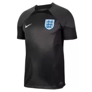 Nike England Goalkeeper Shirt 2022 2023 Adults - Black