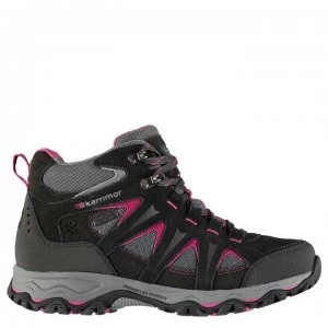 Karrimor Mount Mid Ladies Walking Boots - Black/Pink