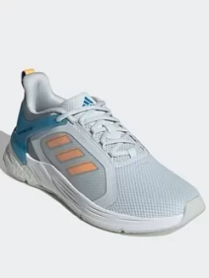 adidas Response Super 2.0 Shoes, Blue/Orange, Size 5.5, Women