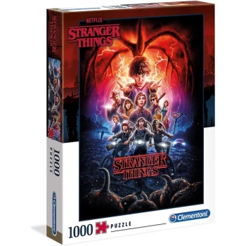 Clementoni Netflix Stranger Things Jigsaw Puzzle - 1000 Pieces