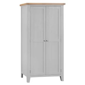 Madera 2 Door Wardrobe - Grey