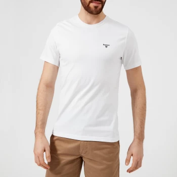Barbour Mens Sports T-Shirt - White - M
