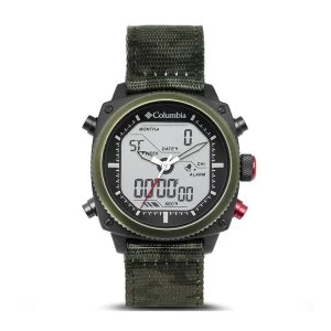 Columbia CSC05-002 Ridge Runner Analog-Digital Camo Nylon Watch