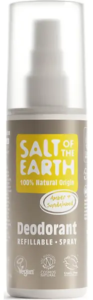 Salt of the Earth Amber and Sandalwood Deodorant 100ml