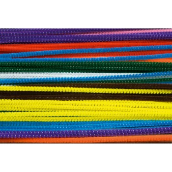 Rapid Pipe Cleaners, 300mm x 4mm, Assorted Colours - Pack of 100