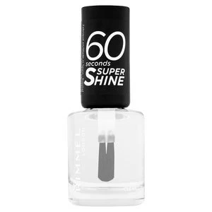 Rimmel Nail Polish 60 Second Clear 8ml Clear