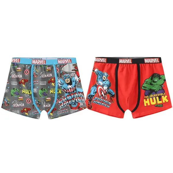 Character Hero-Themed Boxer Briefs for Boys - Multi 2 - 3 Years