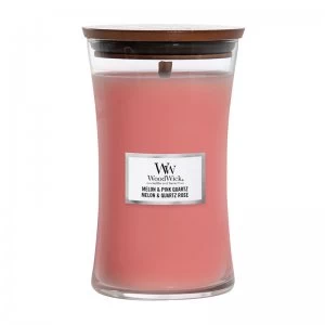 Woodwick Melon & Pink Quartz Scented Candle 609.5g