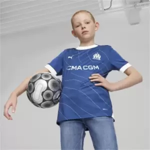 Puma Olympique De Marseille Away Jersey 2023 2024 Juniors - Blue