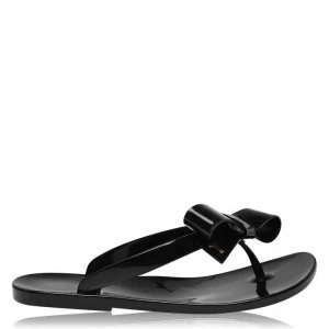 Ted Baker Bejouw Jelly Flip Flops - black