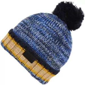 Regatta Mens Davion IV Fleece Lined Bobble Beanie Hat One Size