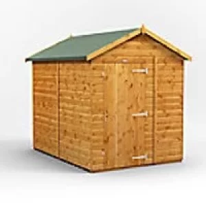 Power Garden Shed 86PAW Golden Brown 8x6