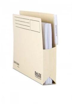 Railex Shelf Wallet Foolscap Ivory PK25