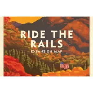 Ride the Rails: Australia & Canada Expansion Map Board Game