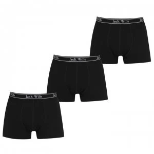 Jack Wills Daundley 3 Pack Boxer Short Set - Black