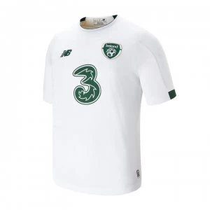 New Balance Ireland Away Shirt 2019 2020 Junior - White/EdenGreen