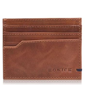 Howick 6CC Open Holder Wallet - Cognac